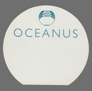 Carte publicitaire - advertising card - Océanus de The Body Shop - Picture 1 of 1