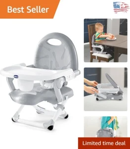 Versatile Toddler Booster Seat with Adjustable Tray Positions & Safe Harness - Picture 1 of 8