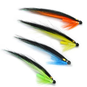 Tubo Mosca Posh Sunray Salmón Mosca Pesca Trucha Marina Moscas Tubos de plástico Selección - Imagen 1 de 6