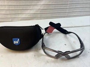 Progear Kids Sports Glasses EG-M1020 3 Shiny Metallic Grey EYEGLASSES 52-18-122 - Picture 1 of 12