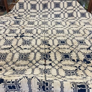 Woven Coverlet - Picture 1 of 16