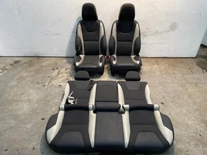 2012 Volvo V60 Front And Rear Half Leather Seats Set *1 - Picture 1 of 17