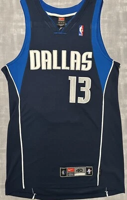 Auténtica camiseta de baloncesto vintage Nike NBA Dallas Mavericks Steve Nash Foto 1 de 4