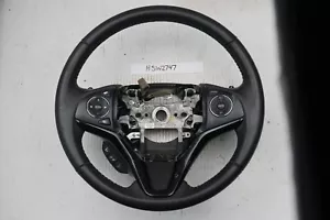 EX Cond 2016-2020 Honda HR-V HRV Steering Wheel Black Leather w Cruise Control - Picture 1 of 10