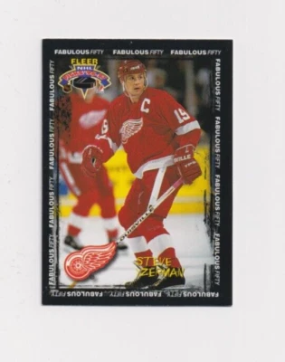 1996-97 Fleer NHL Picks - Fabulous Fifty Steve Yzerman #49 - Image 1 of 2
