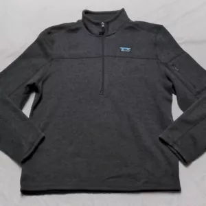 Sudadera Pullover Simply Southern Gris Oscuro Polar 1/4 Cremallera Talla XXL - Imagen 1 de 7