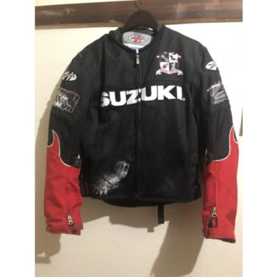 JOE ROCKET Motorcycle Jacket size:M Full Zip jacket VG cond Limited From JAPAN - Image 1 of 4