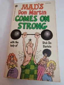 Mad's Don Martin Comes on Strong-Warner Books 1978 & Sing Along With Mad 1970 - Picture 1 of 7