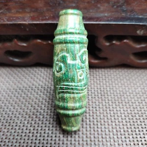 Chinese jade Antique hand-carved pendant Ancient jade nice pendant statue 3197 - Picture 1 of 8
