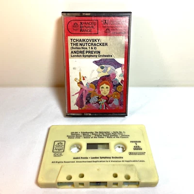 TCHAIKOVSKY: THE NUTCRACKER (1972) Cassette - Classical - Andre Previn *TESTED* - Image 1 of 4