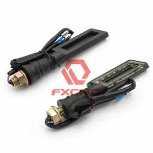 Luces LED intermitentes de flujo secuencial luces de señal de giro lámpara para BMW negro - Imagen 1 de 9