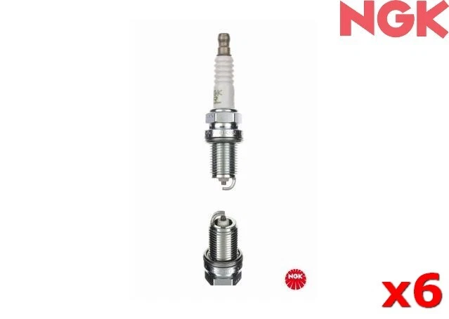 Resistencia de bujía NGK en muy buen estado para Mazda Premacy 2002-2005 2,0 (CP) MPV BKR5E-11 x6 Foto 1 de 1