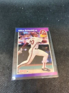 1989 Donruss #193 Mike Schmidt Phillies - Picture 1 of 2
