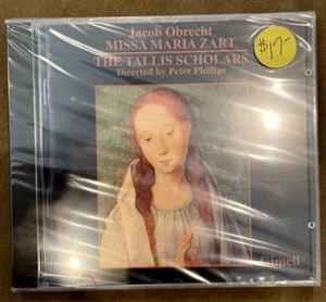 TALLIS SCHOLARS Jacob Obrecht MISSA MARIA ZART UK Import CD Sealed NEW - Bild 1 von 2
