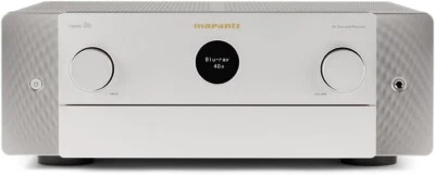 Marantz Cinema 50 9.4 channel 8K Home Theater Receiver With HEOS Built-in Silver - Image 1 of 4