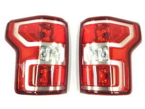 18-20 Ford F-150 Driver & Passenger Side Rear Halogen Tail Lamp Lights new OEM - Picture 1 of 8