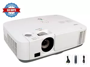 4000 ANSI 3LCD Projector for Cinema Movie Video Crestron 1080i HDMI w/Remote - Picture 1 of 14