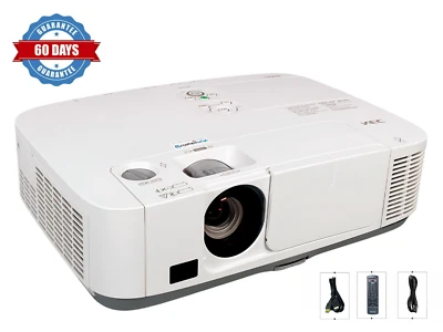 4000 ANSI 3LCD Projector for Cinema Movie Video Crestron 1080i HDMI w/Remote - Image 1 of 4
