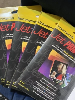 Jet Print Premium Photo Paper 24 Sheets 4x6 Brilliant Gloss 00619-1 Media - Image 1 of 3