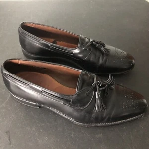 MOCASSINI ABITO ALLEN EDMONDS WINDHAM UOMO nero taglia 10 B MADE IN USA - Foto 1 di 11