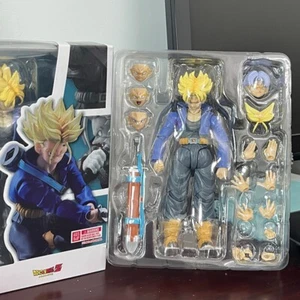 Dragon Ball Trunks Modellino Anime SHF Trunks Boy From Future - Foto 1 di 16