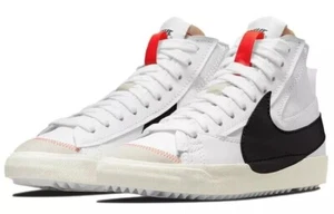 Nike Blazer Mid 77 Jumbo White Black Lifestyle DQ1471-100 Women's Sz 7.5 8 8.5 - Picture 1 of 11