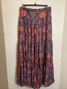 Gonna Natural Life donna XL floreale boho prateria western cottagecore - Foto 1 di 5