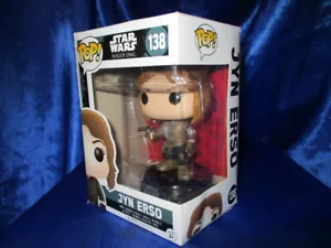 Mint Rare FUNKO POP! Star Wars Jyn Erso Figure 138 Unopened JAPAN - Picture 1 of 7