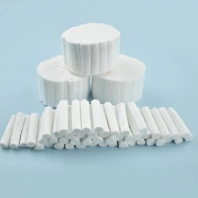 200pcs/4bags Dental Cotton Roll Cotton Dental High absorbent Dentist material - Image 1 of 4