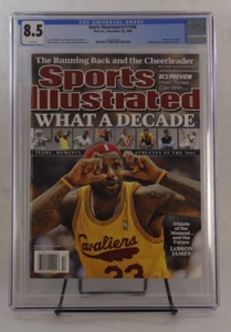 2009 LeBron James Cavaliers Sports Illustrated, CGC 8.5 - Pop 1/1 with 3 Higher - Picture 1 of 2