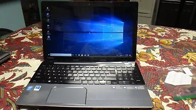 Toshiba Satellite S55-A5295, 15.6", I7, 16 GB, 1TB, Wins10, good laptop - Image 1 of 4