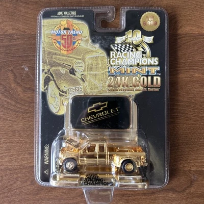 Motor Trend Racing Champions Mint 24K Gold Plated Chevrolet Brand W/Ford Truck - Image 1 of 4