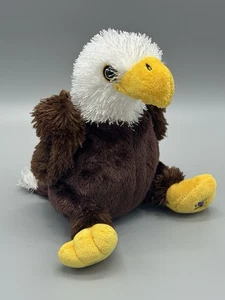 Ganze Webkinz Eagle HM214 Plush NO CODE Stuffed Animal Toy 8” - Picture 1 of 11