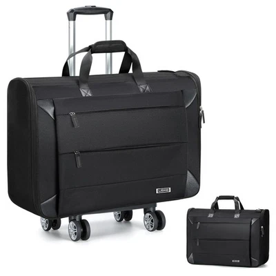 Bolsa de lona y ropa rodante 2 en 1 para hombres y mujeres, portaequipajes plegable Foto 1 de 4