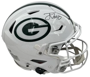 Jordan Love Signed F/S Authentic Alt. SpeedFlex Helmet BAS Beckett Witnessed - Picture 1 of 8