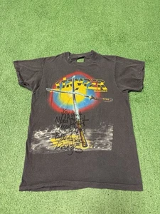 Vintage 1985 Stryper Soldiers Under Command Tour Shirt Medium Black Band MARKED - Picture 1 of 16