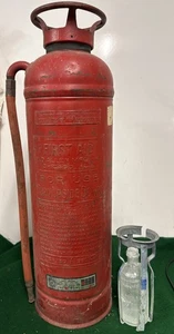 WD Dallen Kupfer & Messing Foamex Feuerlöscher 23,5" lackiert rot Vintage - Bild 1 von 11