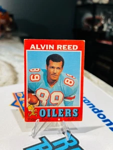 1971 Topps - Alvin Reed #169 (RC) HOUSTON OILERS - Picture 1 of 2