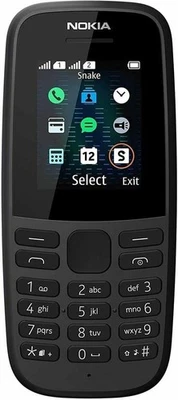 Nokia 105 Black 2019 DS EU - Immagine 1 di 3