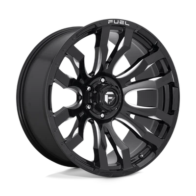 Rueda 17x9 Combustible D673 BLITZ NEGRO BRILLANTE FRESADO 5x5 (-12mm) Foto 1 de 4