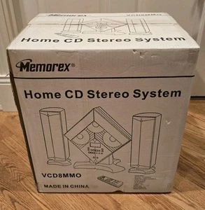 NEW Memorex VCD8MMO Home CD Stereo System Player 3 Disc Radio Set Model VCD8MM0 - Picture 1 of 3