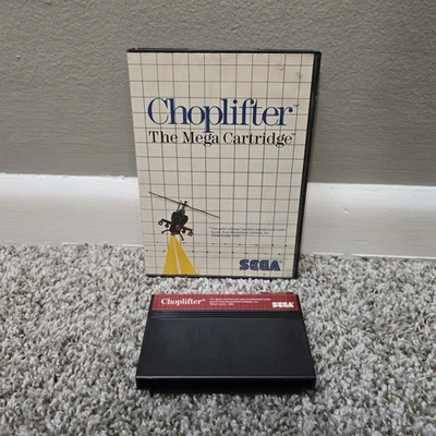 Choplifter (Sega Master System, 1986) No Manual  - Image 1 of 4