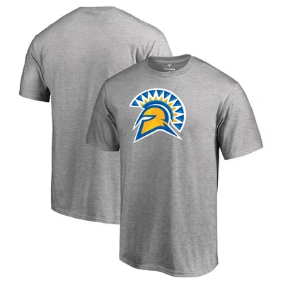Men's Ash San Jose State Spartans Primary Team Logo T-Shirt - Image 1 of 3