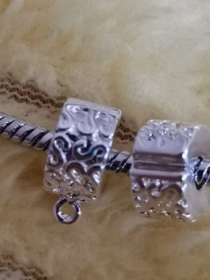 🌹2  Clip Stopper Charm  🌹 - Bild 1 von 4