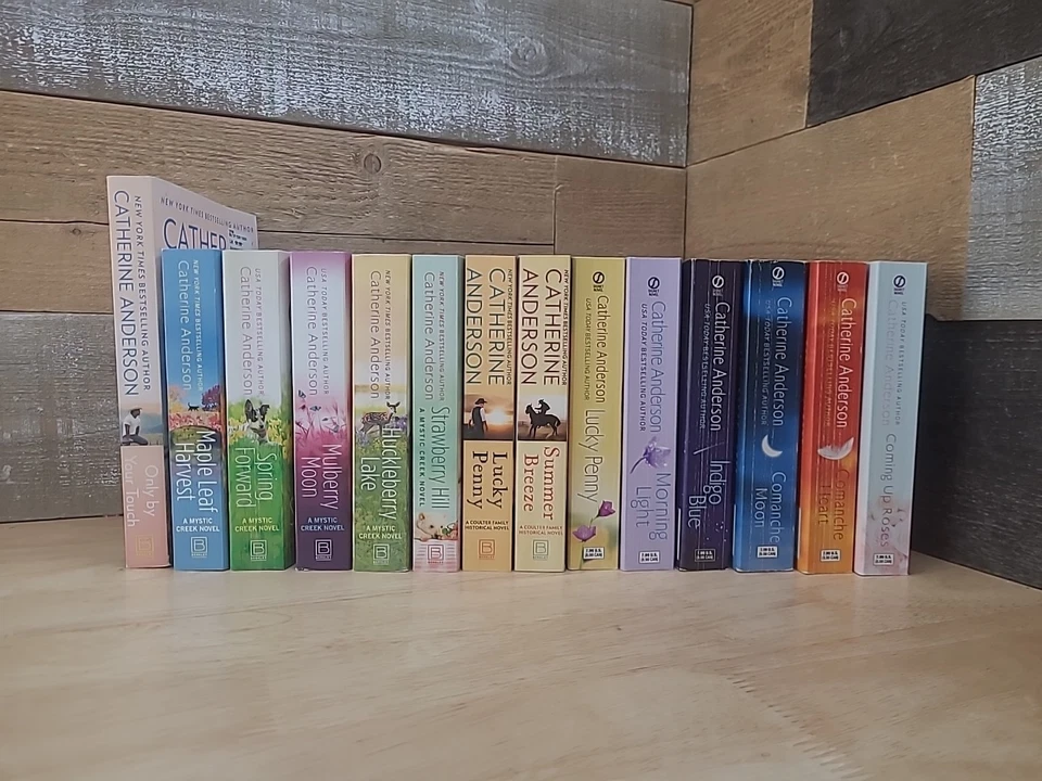 Lot Of 14 Catherine Anderson Coulter Family Historical Mystic Creek Etc... - Image 1 of 4