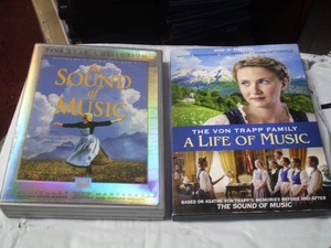 (2) Rodgers & Hammerstein Sound of Music DVD Lot: Original  + Von Trapp Family - Picture 1 of 1