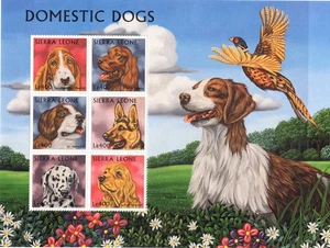 A6 SIERRA LEONE 2067 DOGS - Picture 1 of 1