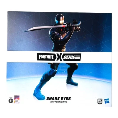 Fortnite X G.I. Joe Snake Eyes Zero Point Edition Action Figure Collectible - Image 1 of 4