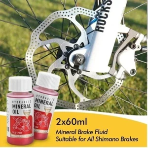 High Performance Bike Brake Mineral Oil - 60Ml/2Oz - Ideal for Shimano and Tektr - Picture 1 of 15