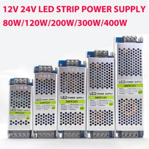 DC12V/24V LED Driver Switch Power Supply Transformer 110V 220V for LED Strip - Picture 1 of 14